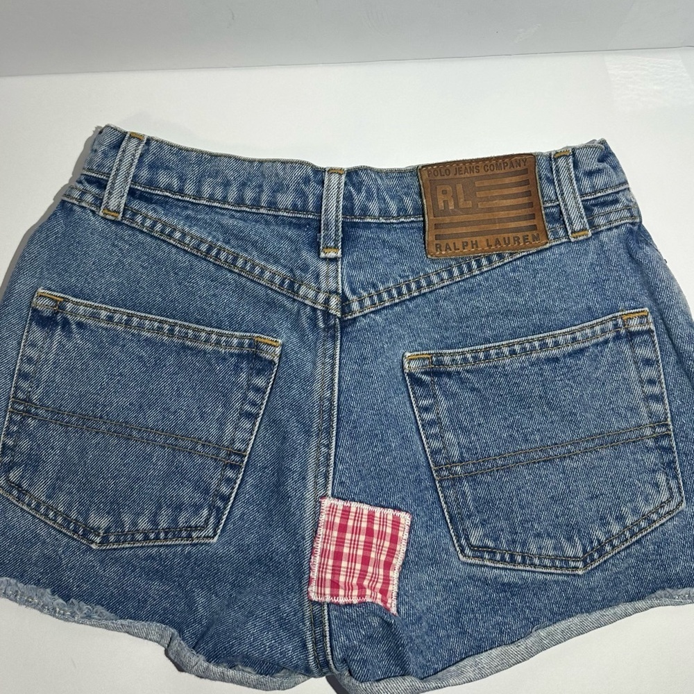 Ralph Lauren Blue Denim Women's Shorts size 2 pre owned